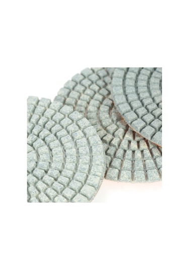 10 Adet 3 İnç Elmas Esnek Islak Parlatma Pedleri Taşlama E3187-1