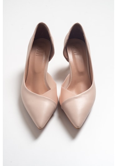 Luvishoes 353 Topuklu Kadın Ayakkabı - Ten Rengi