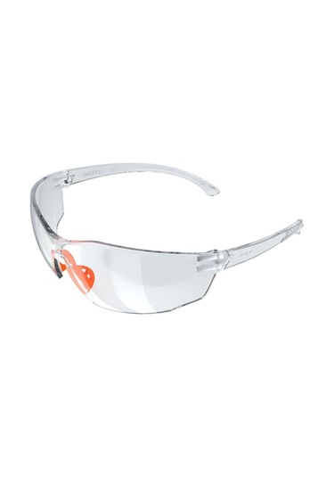 İş Güvenlik Gözlüğü Koruyucu Silikonlu Çapak Gözlük S1100 Şeffaf Koruyucu Gözlük