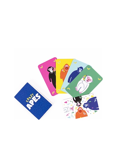 Professor Puzzle - Eşleştirme Kart Oyunu - Crazy Apes