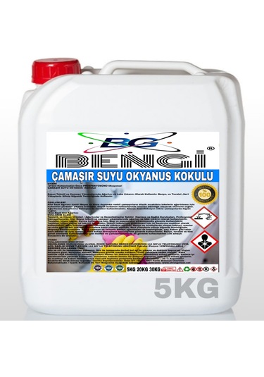 Çamaşır Suyu Okyanus Kokulu 5 Kg Tekli