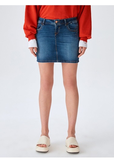Ltb Adrea Mini Jean Etek 010096030214946 54267 Orta Mavı Mavi