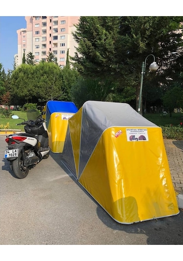 5 Direkli Motosiklet Garaj Koruma Sistemi Su Geçirmez