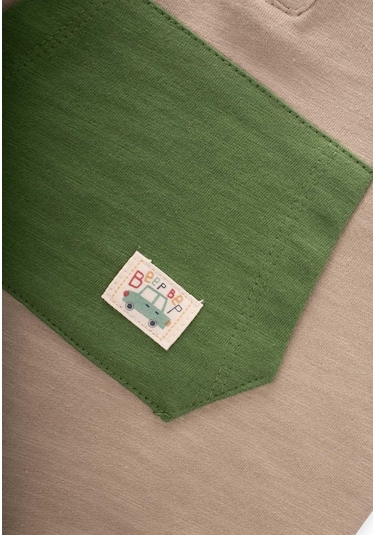 Cigit Garni Detaylı Tulum 0-3 Yaş S Vizon Vizon