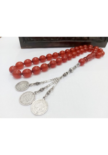 Soma Tesbih Osmanlı Benzetme Küre Kesim Eski Usul Büyük Sıkma Kehribar Tesbih