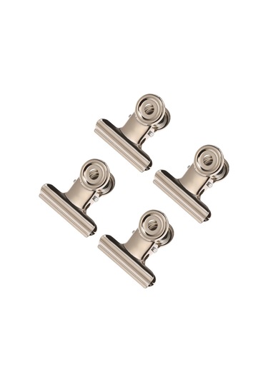 Reedark 6 Adet Metal Gümüş Tırnak Sabitleyici Klampları - C Eğrisi Oluşturucu Tırnak Uzatma Aracı - Fotonlu Lambayla Kullanılabilir