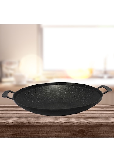 Zümrüt Saç Kavurma 34 Cm Siyah