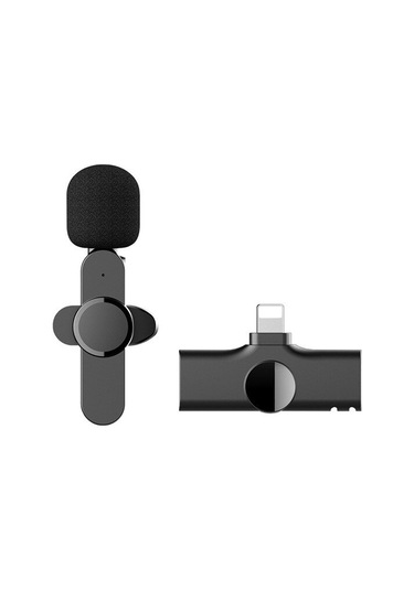 Kablosuz Yaka Mikrofonu Iphone Ipad Mikrofon Lightning Uyumlu