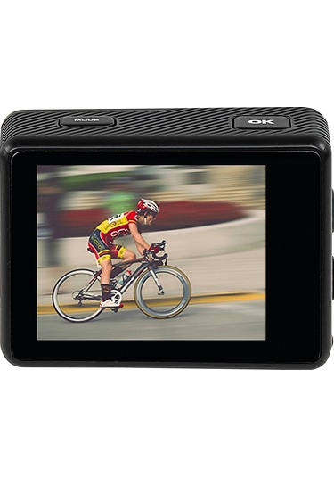 Acton Gold 4k Çift Ekranlı Aksiyon Kamerası Siyah