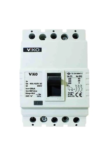 Viko 3x630 Amper 50ka Sabit Kompakt Şalter Vmf5-630-sn2