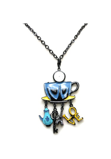 New Trend Kolye No31 Mavi