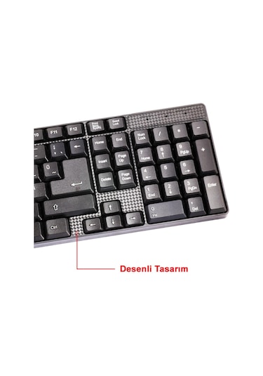 Elba EK-020 USB Siyah Türkçe Standart F Klavye