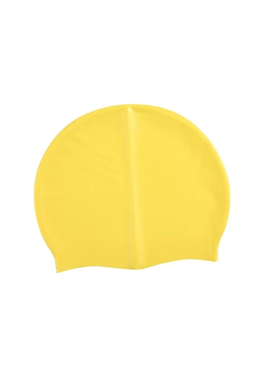 Suntek Saf Renk Yüzme Kap Silikon Yüzmek Su Sporları Sarı Sarı