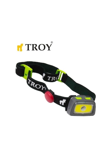 Troy 28202 Cob Led Kafa Lambası 3 Renkli Gri