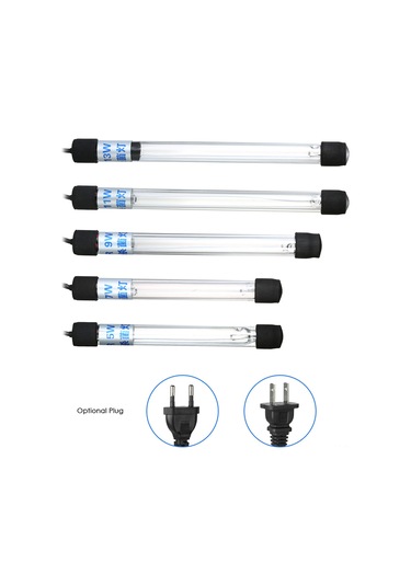 Konesam Akvaryum Uv Cilt Ve Alg Temizleyici Işığı - 13w - Amerikan Standartı - Kuvars Cam Gövde - 150cm Kablolu