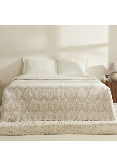 Karaca Home Muiusa Çift Kişilik Akrilik Battaniye Açık Kahve Açık Kahve