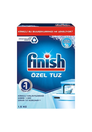 Finish Tuz Action 1,5 Kg 2 Adet