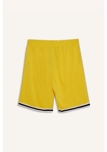 DeFactoFit Hızlı Kuruyan Standart Fit Sporcu Esnek Bantlı Paça Şort E4402AX25HSYL93