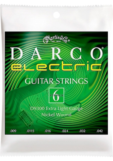 Darco Martin D9300 Extra Light Elektro Gitar Teli 009