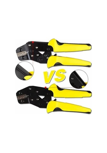 Besthome1 Ratcheted Elektrikli Kablo Presi - Ergonomik Tasarım, Tab Takma Yay, Yalıtım Terminali Çift Fonksiyonlu Pres Aleti