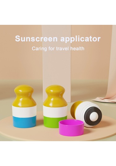 Shineyee 100ml Pembe Pet Pp Sponge Güneş Kremi Ve Losyon Dolumlu Gezi Serpici Flaşı Sadece Flaş