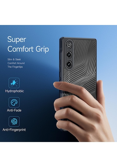 Zte Nubia Redmagic 10 Hava Dux Ducıs Aimo Serisi Tpu Pc Buzlu Hissediyorum Telefon Kılıfı Siyah Siyah