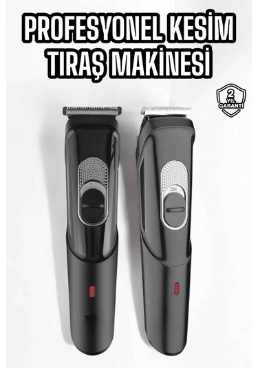 Saç Sakal Lazer Epilasyon Öncesi Tüy Kısaltma Makinesi Unısex 4 Taraklı