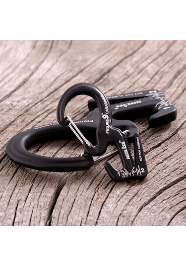 Nite Ize Figure 9 Halatlı Küçük Karabiner 2li Paket