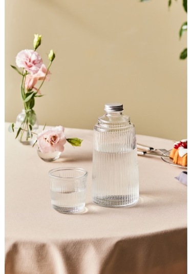 Karaca Lille Şeffaf Cam Başucu Sürahisi 1100 Ml