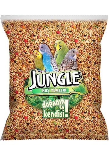 Jungle Poşet Muhabbet Kuşu Yemi 10 x 500 G