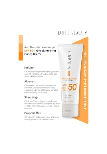 Blemish Spf 50 Yüksek Korumalı Leke Karşıtı Güneş Kremi