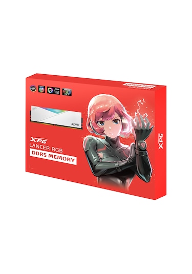 Adata XPG Lancer RGB AX5U6000C3032G-DCLARWH 64 GB (2x32) DDR5 6000 MHz CL30 Ram