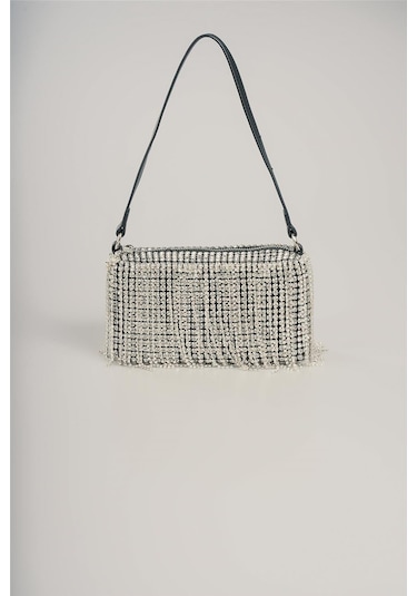 Ççs Kadın 17769 Omuz Askılı El Çantası GÜMÜŞ