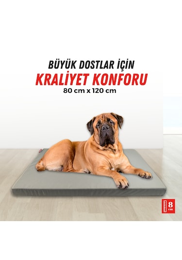 Xpermate Patiminder Köpek Yatağı Büyük Irk Köpek Yatağı 80 x 120 CM