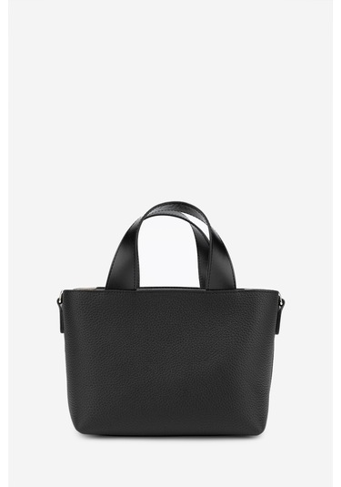 Valmenti Zumba Kadın Siyah/siyah Hakiki Deri El Çantası 301 3003 Bn Canta Y24 Siyah