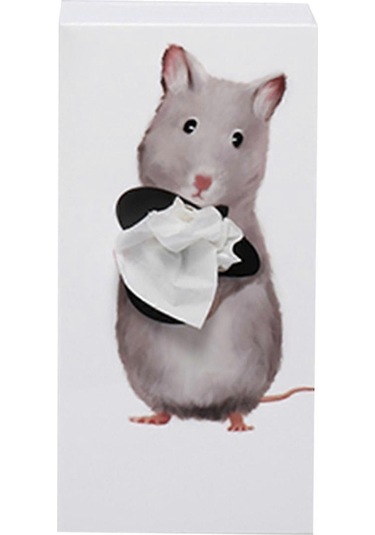 Karikatür Hayvan Mendil Kutusu, Creatives Mendil Kutusu Masaüstü Dekorasyon Peçete Kutusu, Banyo Oturma Odası Mendil Kutusu