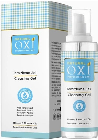 Oxi Natural Canlandırıcı Temizleme Jeli 150 Ml. Hassas & Normal Ciltler