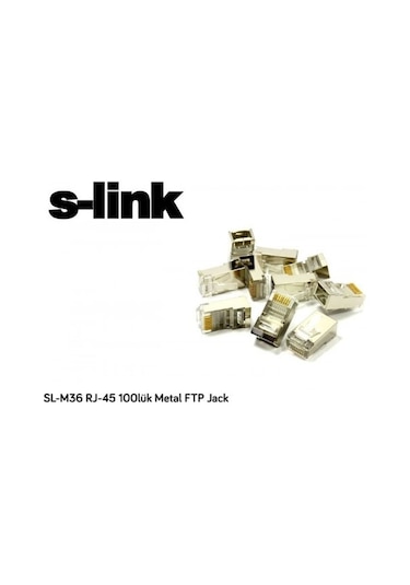 S-Lınk Sl-M36 Rj-45 100Luk Metal Ftp Jack