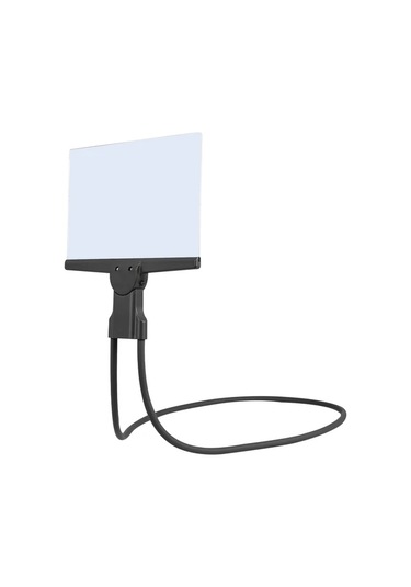 Willowhaven Siyah Taşınabilir Led Masa Lambası Hd Büyüteç Ve Esnek Boyun Siyah