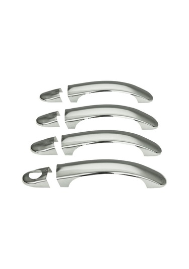 Volkswagen Jetta Uyumlu 2011-2018 Krom Kapı Kolu 4 Kapı Paslanmaz Çelik