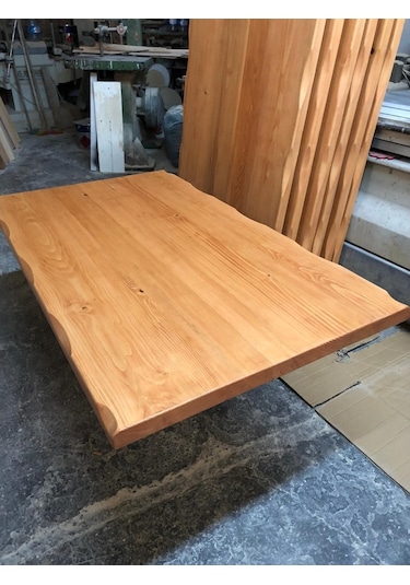 Bintaşmobilya Naturel Kütük Masa Üstü-140X80.Cm