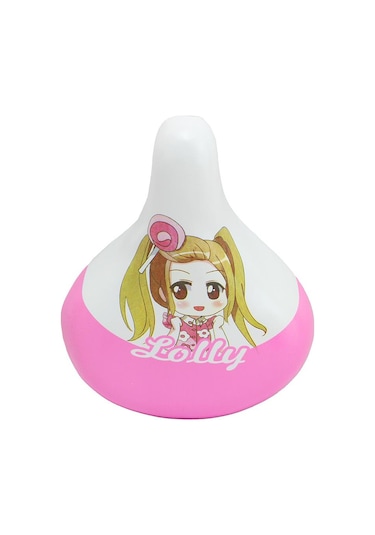 Doğa Lolly Yaylı Çocuk Sele 20" Pembe - Beyaz