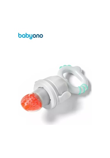 Babyono 6 Aydan Büyük Silikon Ek Gıda Nipplederi Dino 251677339 Gri