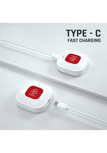 Wifi Acil Çağrı Düğmesi Mini Taşınabilir Acil Durum S6879-1