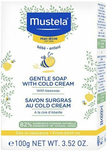 Mustela Cold Cream İçeren Temizleyici Sabun 100 Gr
