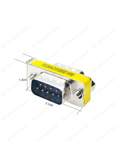 9 Pin Rs232 Db9 Pin Erkek-dişi Seri Kablo Cinsiyet Değiştirici