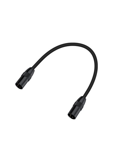 Junsunmay Xlr Erkek - Erkek Mikrofon Kablosu 3 Pin Ses Kablosu Dengeli Korumalı Kablo, Uzunluk: 2m