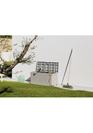 Toomax Multibox Bravo 270 - Bahçe Depolama Sandığı - Gri