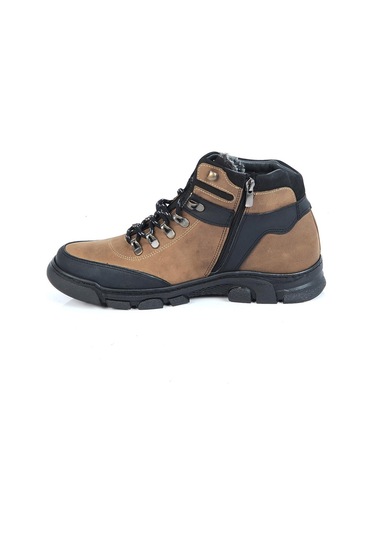 Tardelli 3673 Kaçuk Kürklü Erkek Deri Bot 001