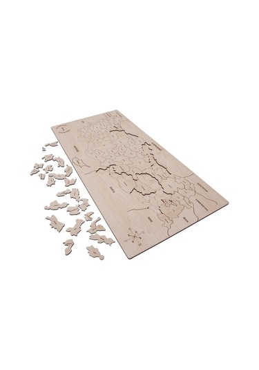 Doğal Türkiye Haritası Puzzle